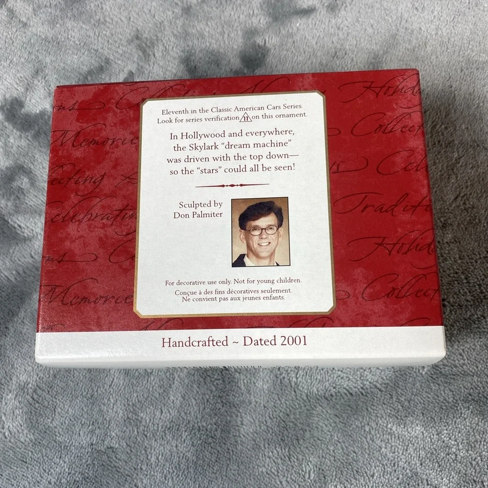 BUICK 1953 ROADMASTER SKYLARK CONVERTIBLE Hallmark Keepsake Christmas Ornament